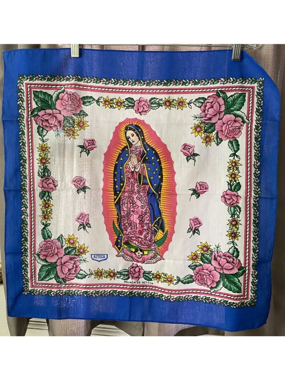 Virgin Of Guadalupe 22 Inch Square Scarf
